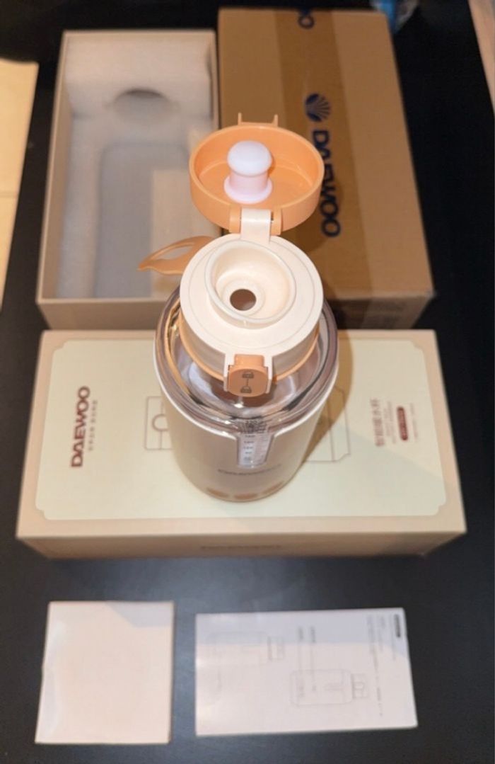 Chauffe eau lait biberon neuf jamais utilisé de marque DAEWOO (2 couleurs disponibles voir photos) - photo numéro 3