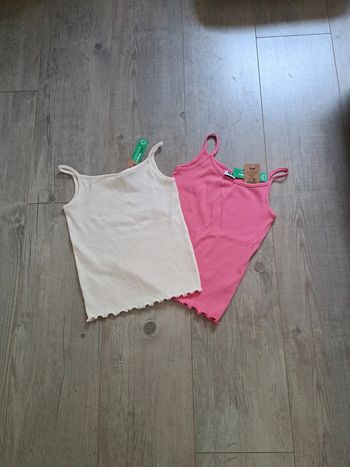 Lot de 2 débardeurs TAO 8 ans