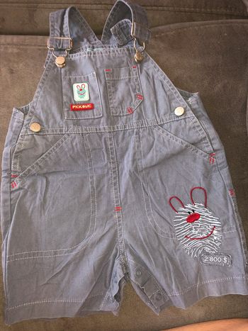 Salopette short excellent état