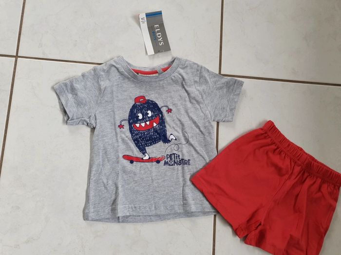 Pyjama 2 pièces été garçon 2 ans Neuf vet - photo numéro 4