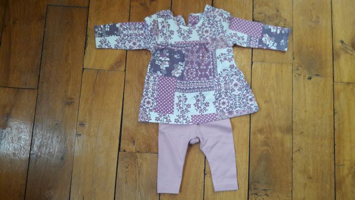 Ensemble fille 3 mois