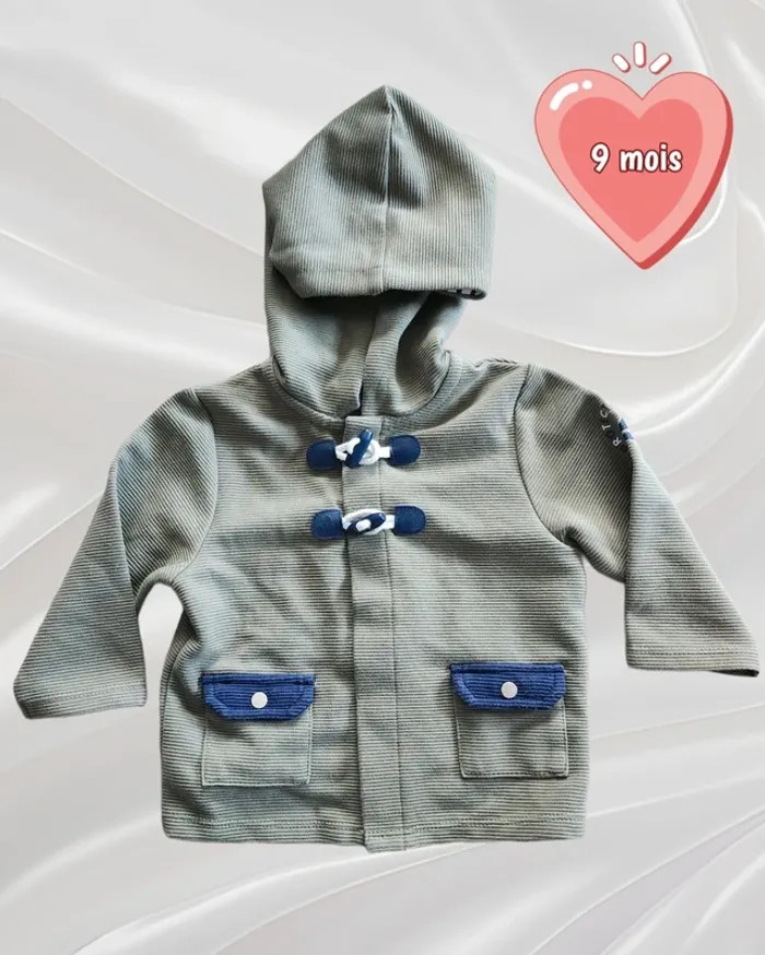 Veste gilet garçon 9 mois