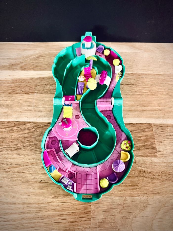 Polly Pocket Bluebird 1990 Water Park - Parc Aquatique Toboggan. Sans personnage. - photo numéro 4