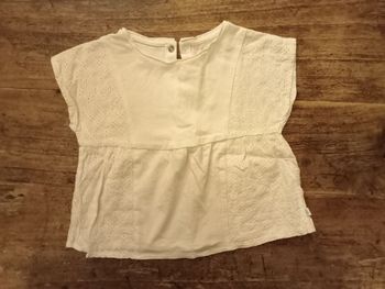 Maillot coton dentelle