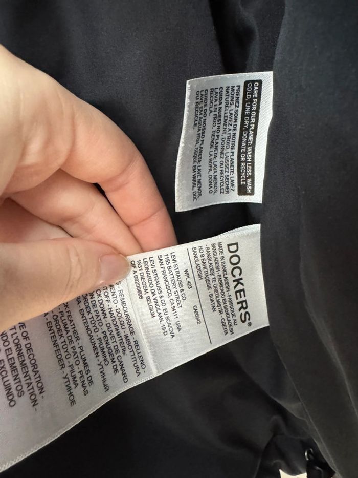 Manteau/Puffer Jacket Dockers taille S - photo numéro 6