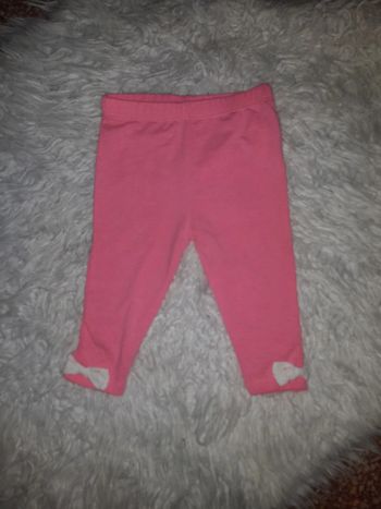 Legging rose avec papillons Bébé filles 6 MOIS