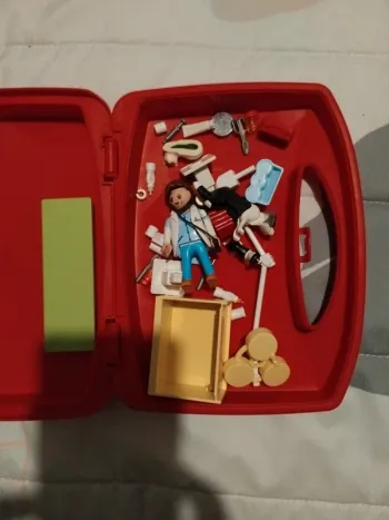 Molette jeu vétérinaire playmobil