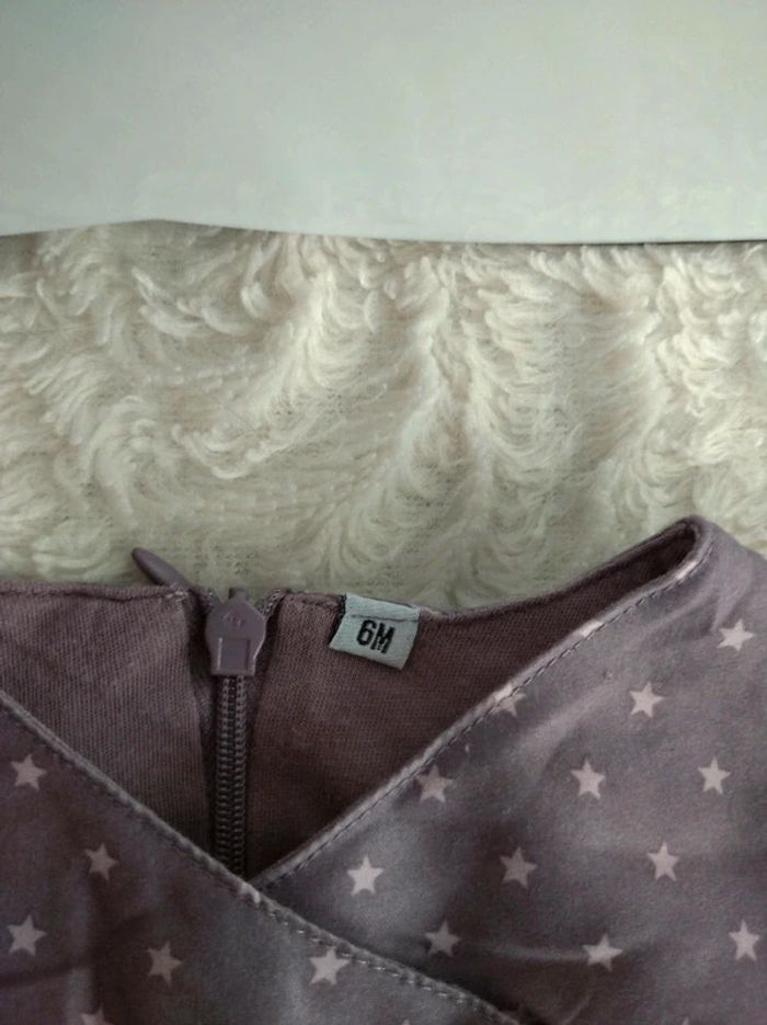 Robe boule doublée Fille 6 mois souris étoile lune - photo numéro 7