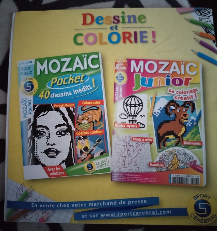 Lot Magicolor, Pixel Art et Magic Fun - photo numéro 7