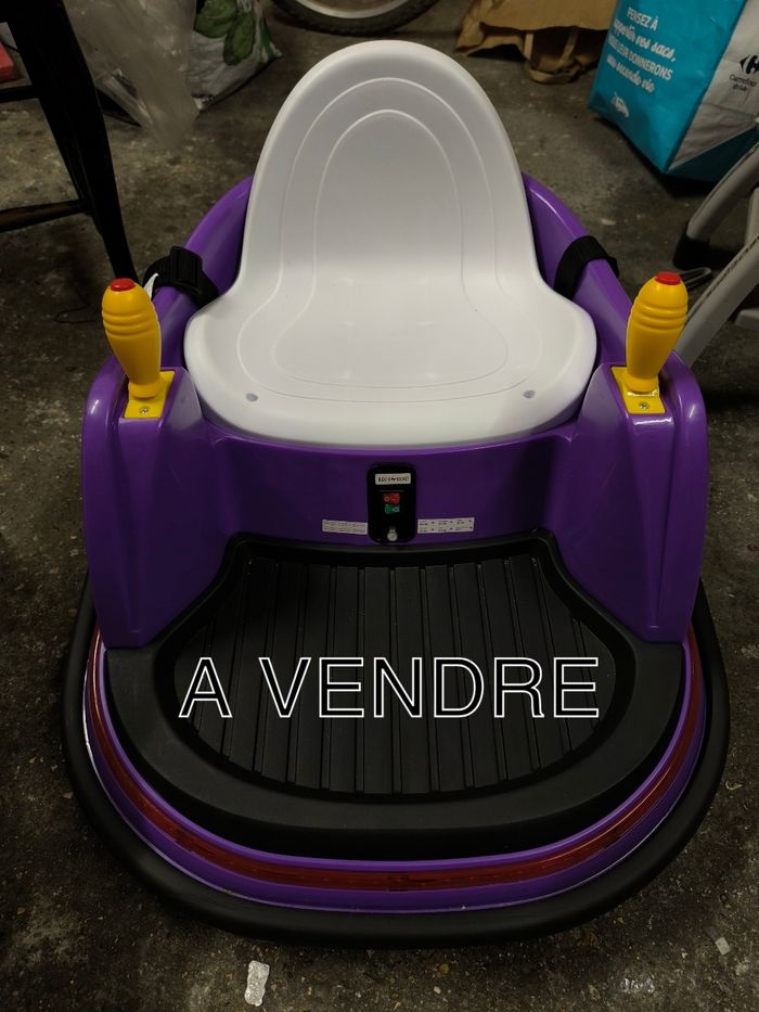 voiture tamponneuse avec télécommande pour les parents - photo numéro 7