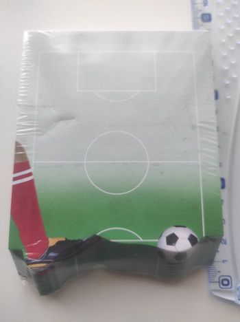 Bloc note Terrain de foot Neuf