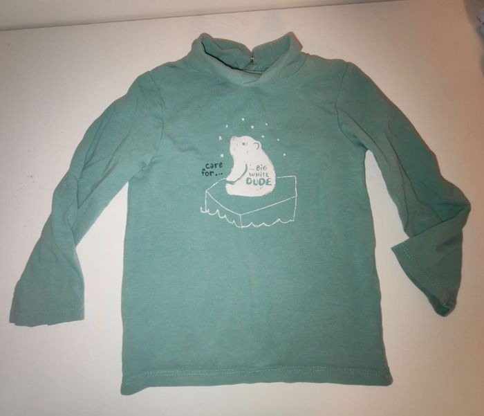 Lot tee shirt manches longues garçon 2 ans - photo numéro 3