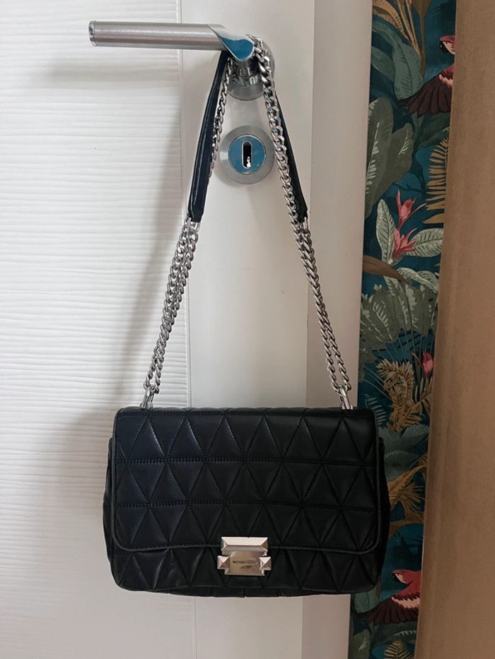 Sac à main noir Mickael kors