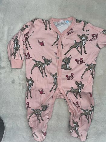 Pyjama fins Bambi 0/3 mois 62cm