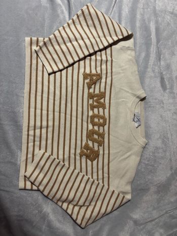 Pull beige taille unique 