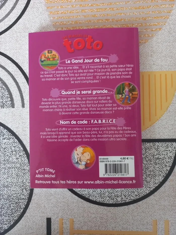 Livre Les blagues de Toto tome 3 Une sacrée famille - photo numéro 2