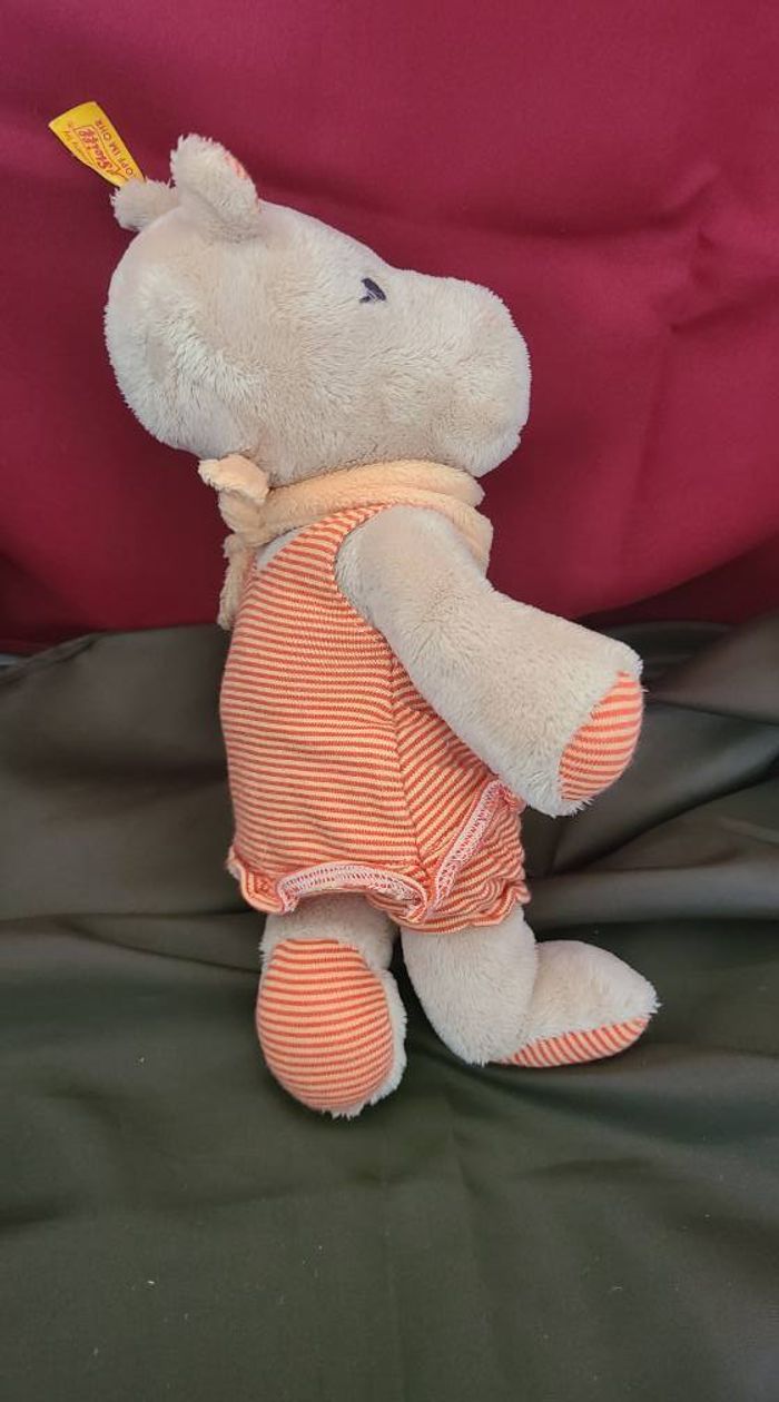 doudou hippopotame steiff mockili - photo numéro 3