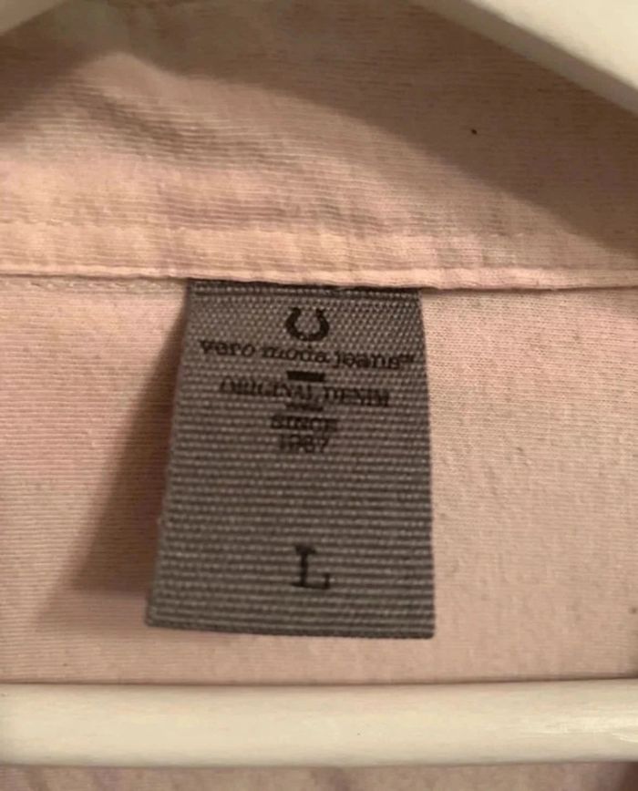 Chemise rouge à carreaux pour femme taille L vero moda - photo numéro 6