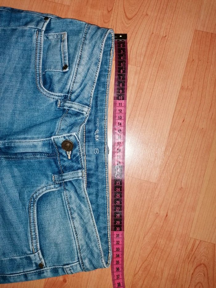 Jeans slim effet used Fr36 Eur34 - photo numéro 8