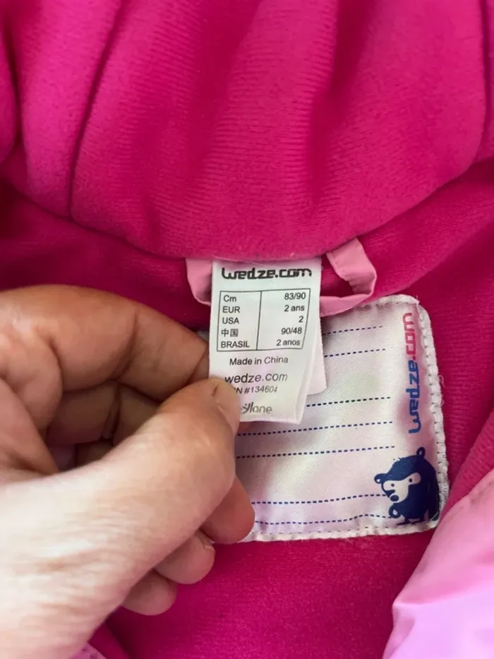 Veste ski fille 2 ans très bon état - photo numéro 8