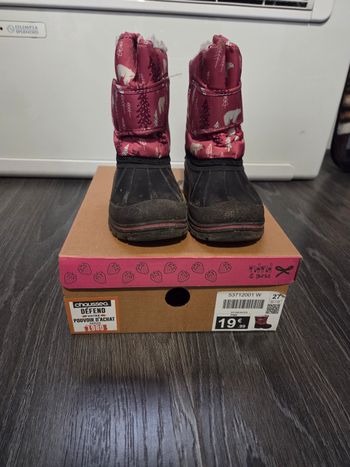 Bottes de neige 27