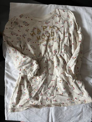 Robe sweat fleurie