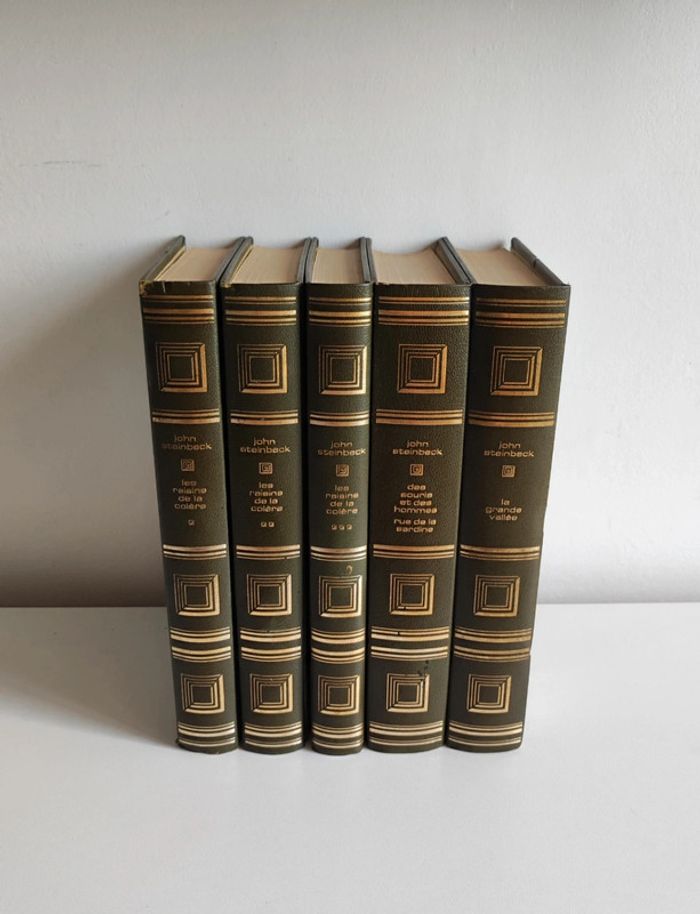 John Steinbeck – Édition Rombaldi – 4 œuvres en 5 volumes - photo numéro 3