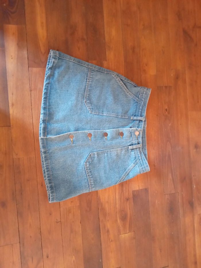 Jupe courte en jean femme
