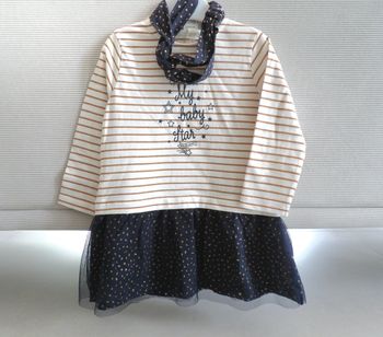 Robe fille 23 mois Terre de Marins