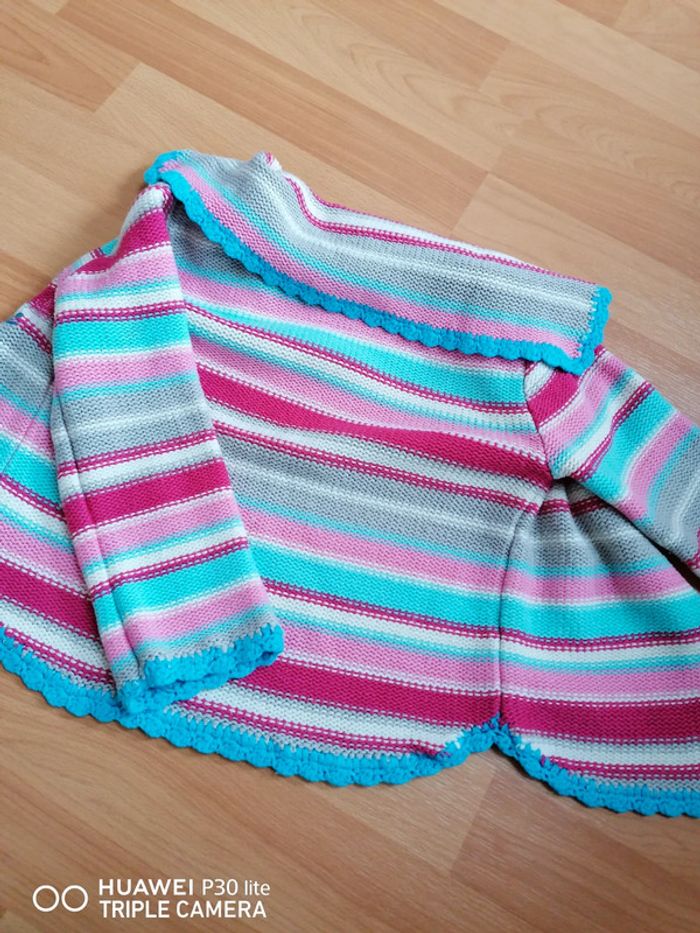 Gilet 5 ans Charlotte aux fraises 🍓 - photo numéro 6