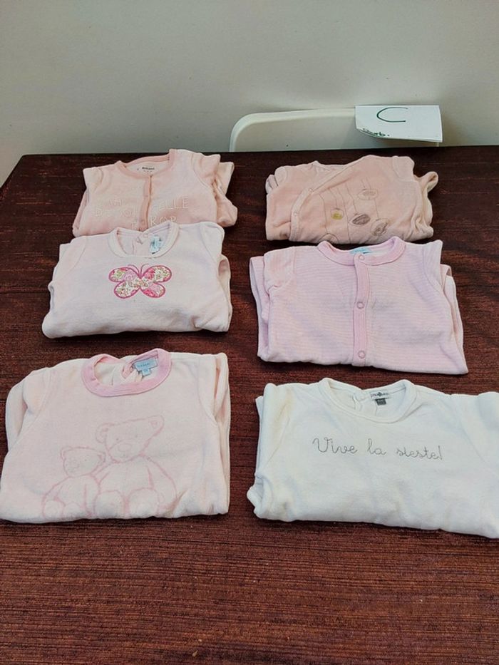 Lot pyjamas 6 mois