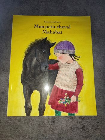 livre "mon petit cheval Mahabat"