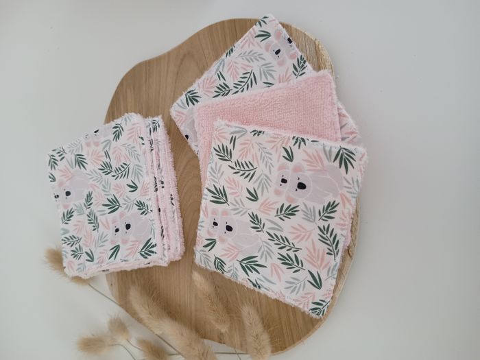 Panier de 10 lingettes lavables - photo numéro 4