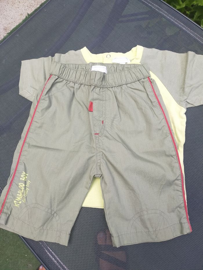 Lot été +short bain 18 mois garcon - photo numéro 4