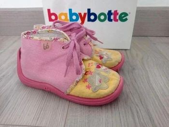 Chaussons à lacets fille printemps été Babybotte 25