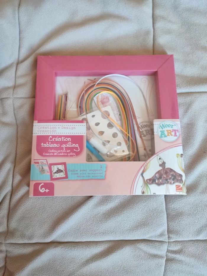 Création tableau quilling