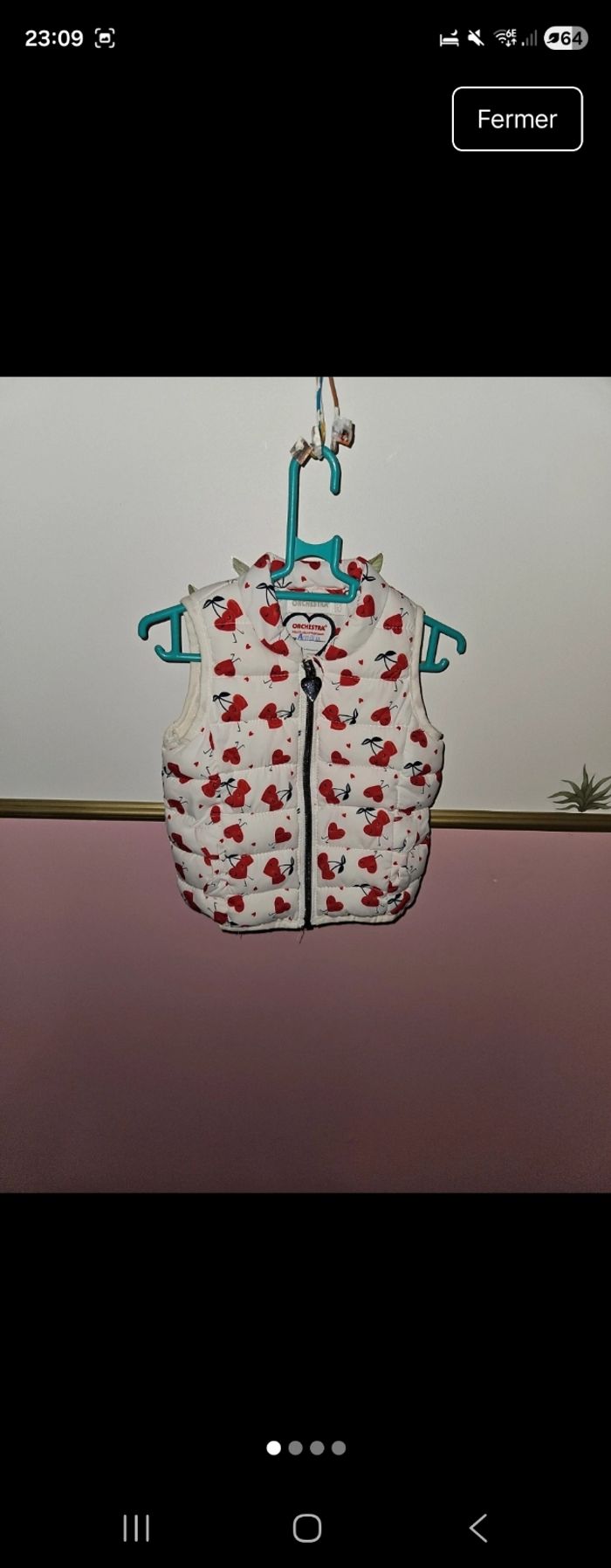 Doudoune sans manche