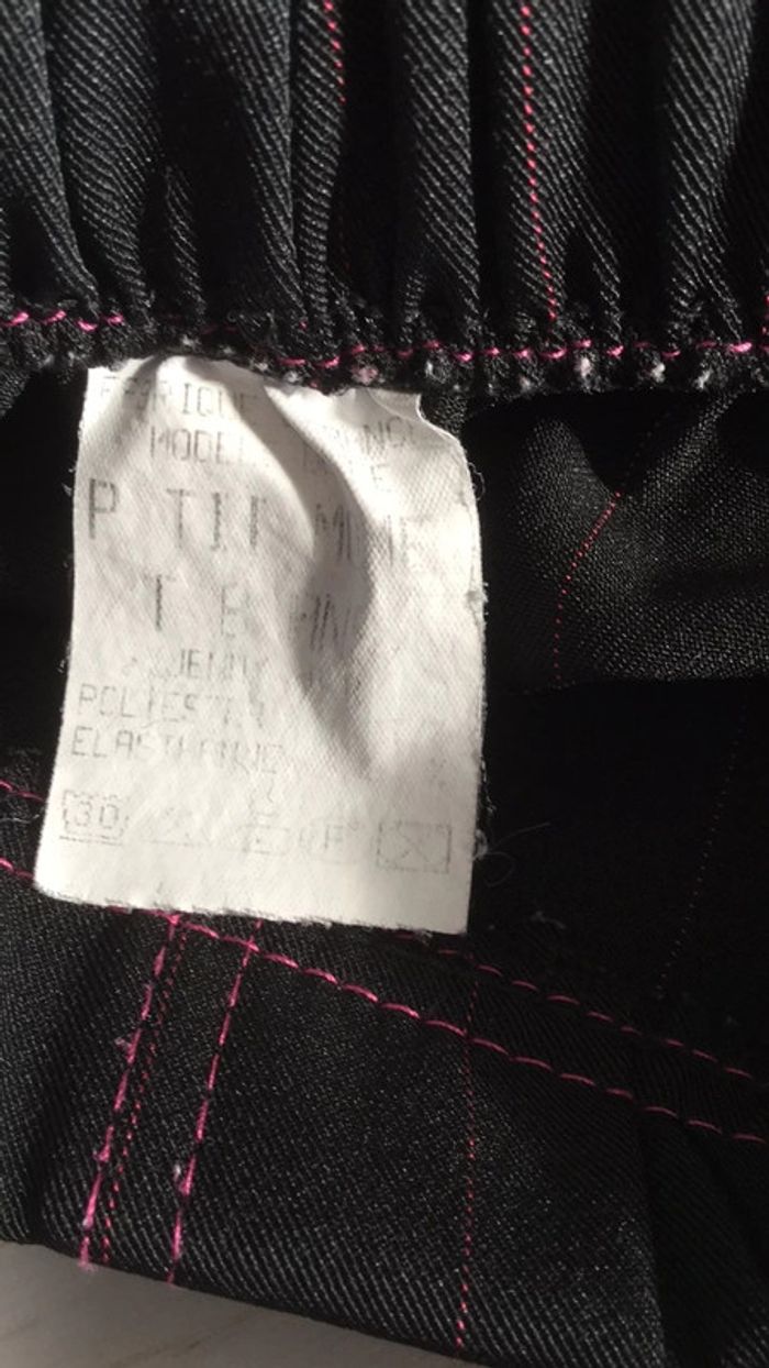 Ensemble pantalon et haut noir rose papillons 🦋 8 ans P’tit Mome - photo numéro 13