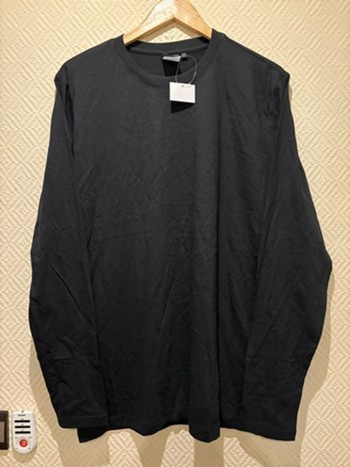 Tricorp T-shirt à manche longue noir neuf taille M/L - photo numéro 1
