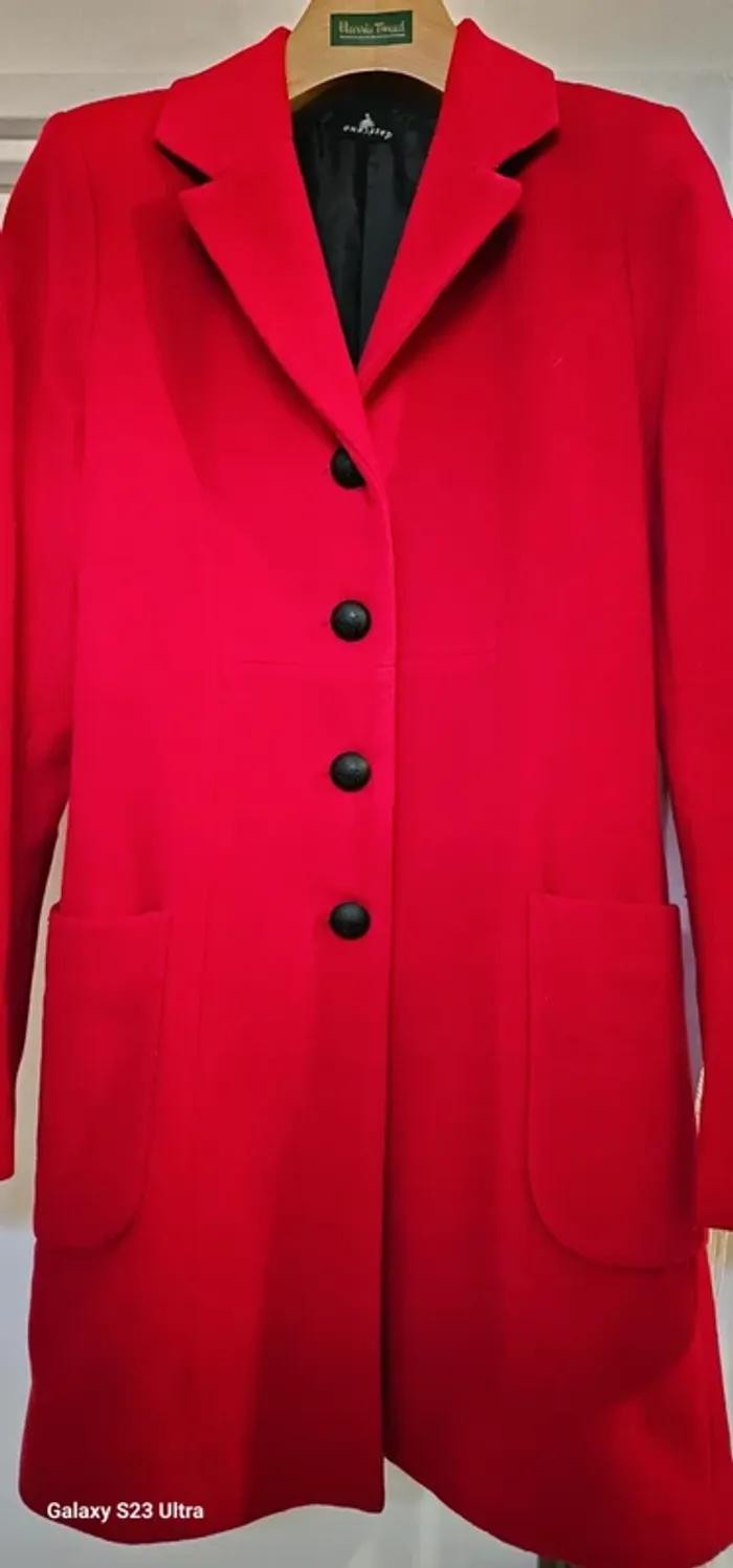 Manteau Caban Laine One Step by IKKS Taille 40 - photo numéro 6