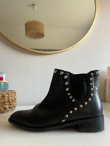 Bottines noires Zara