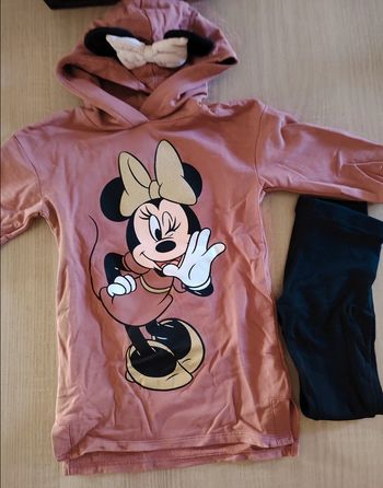 Ensemble robe pull et legging Minnie 3 ans