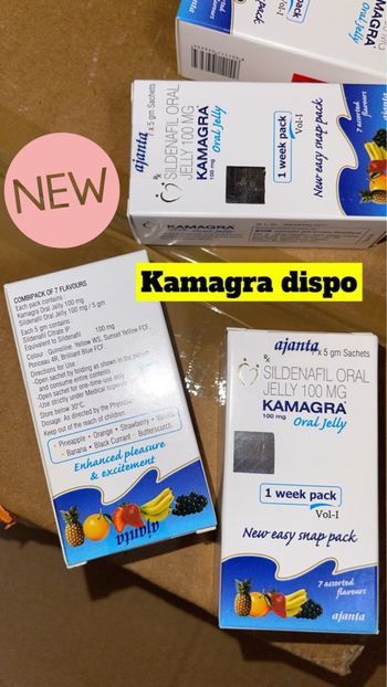 x3 boîte Kamagra