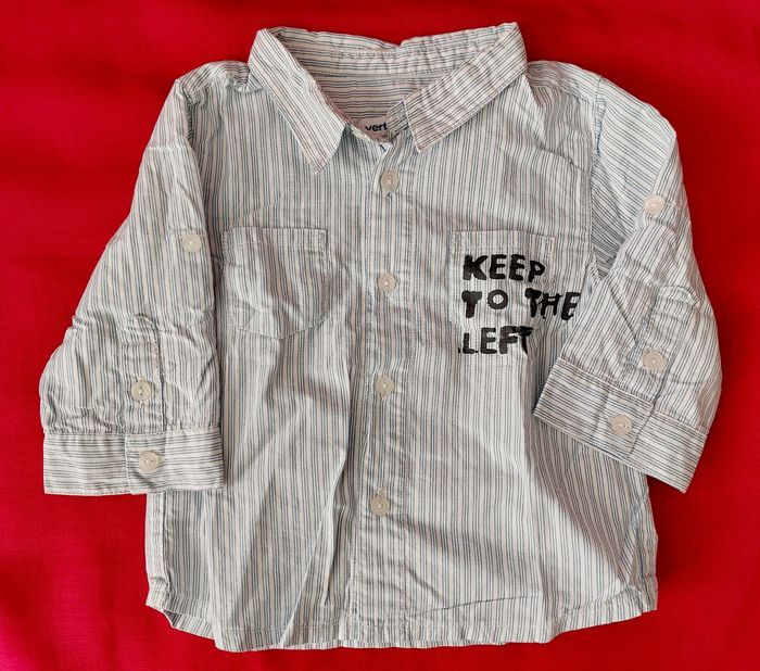 Chemise manches longues