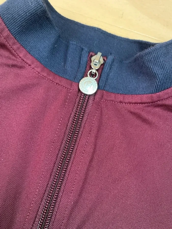 polo manches longues / Haut technique Harcour – Bordeaux – Taille S - photo numéro 5