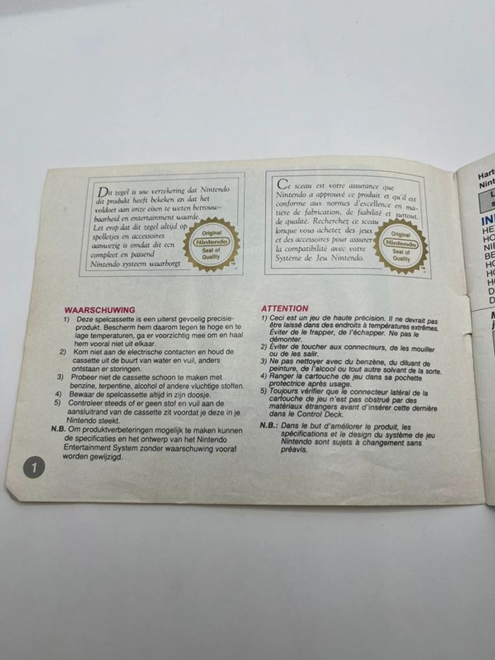 Super Mario Bros 3 Nintendo NES Game Complet - photo numéro 11