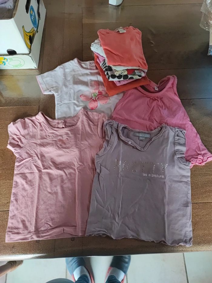 Gros lot tee shirt manches courtes