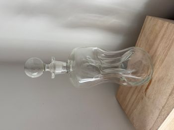 Vintage Holmegaard Kluk Kluk carafe en verre-bouteille à spiritueux - Conçu par Jacob Bang