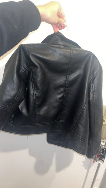 Veste en cuire Zara