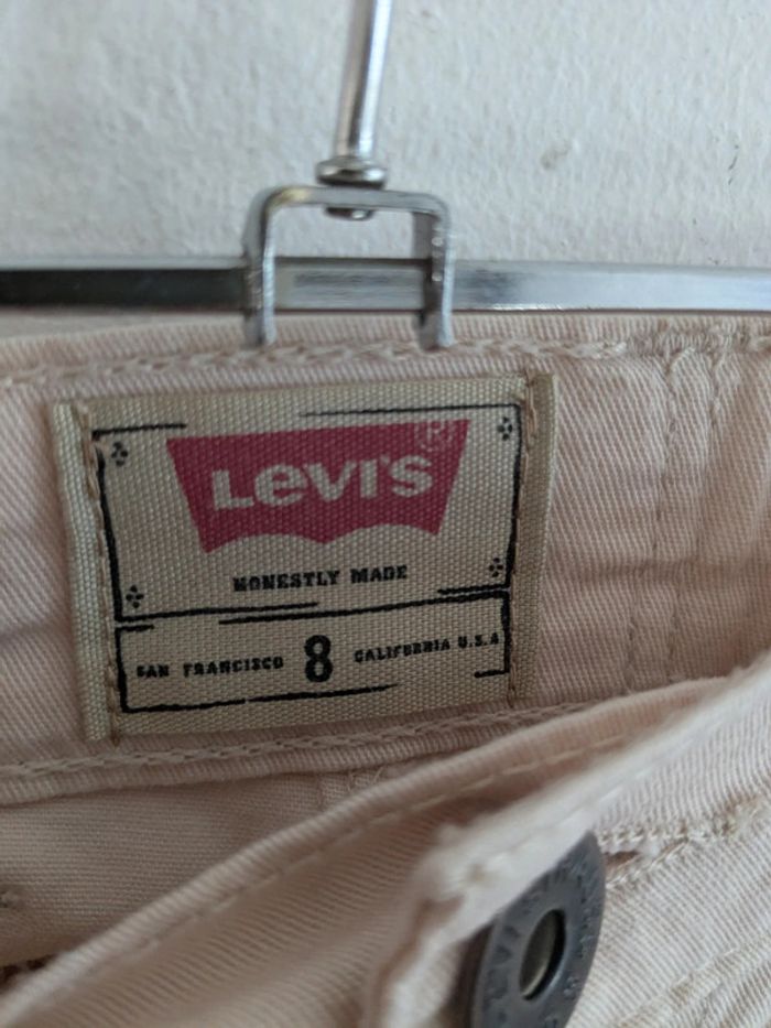 Jean beige levi's 8 ans - photo numéro 3